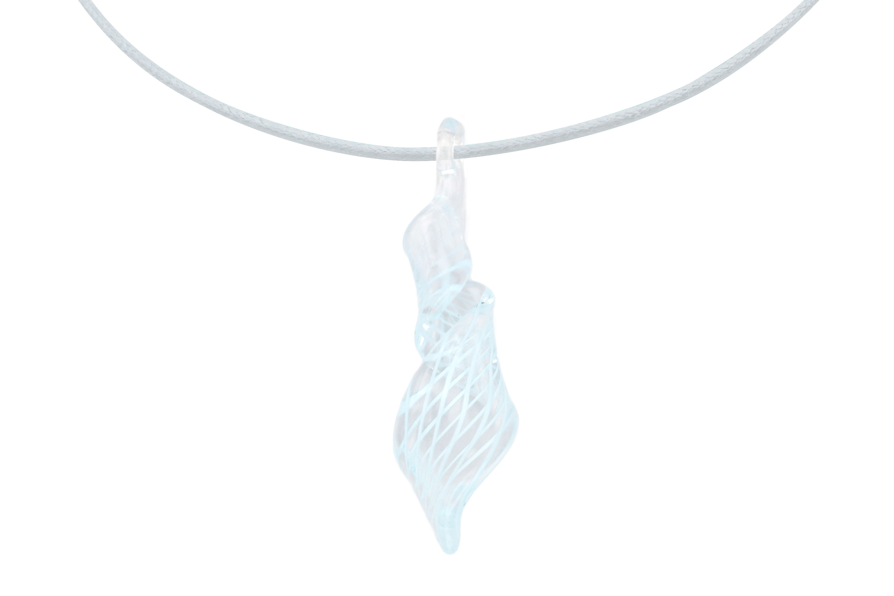 ムラーノグラス スパイラル型ペンダント