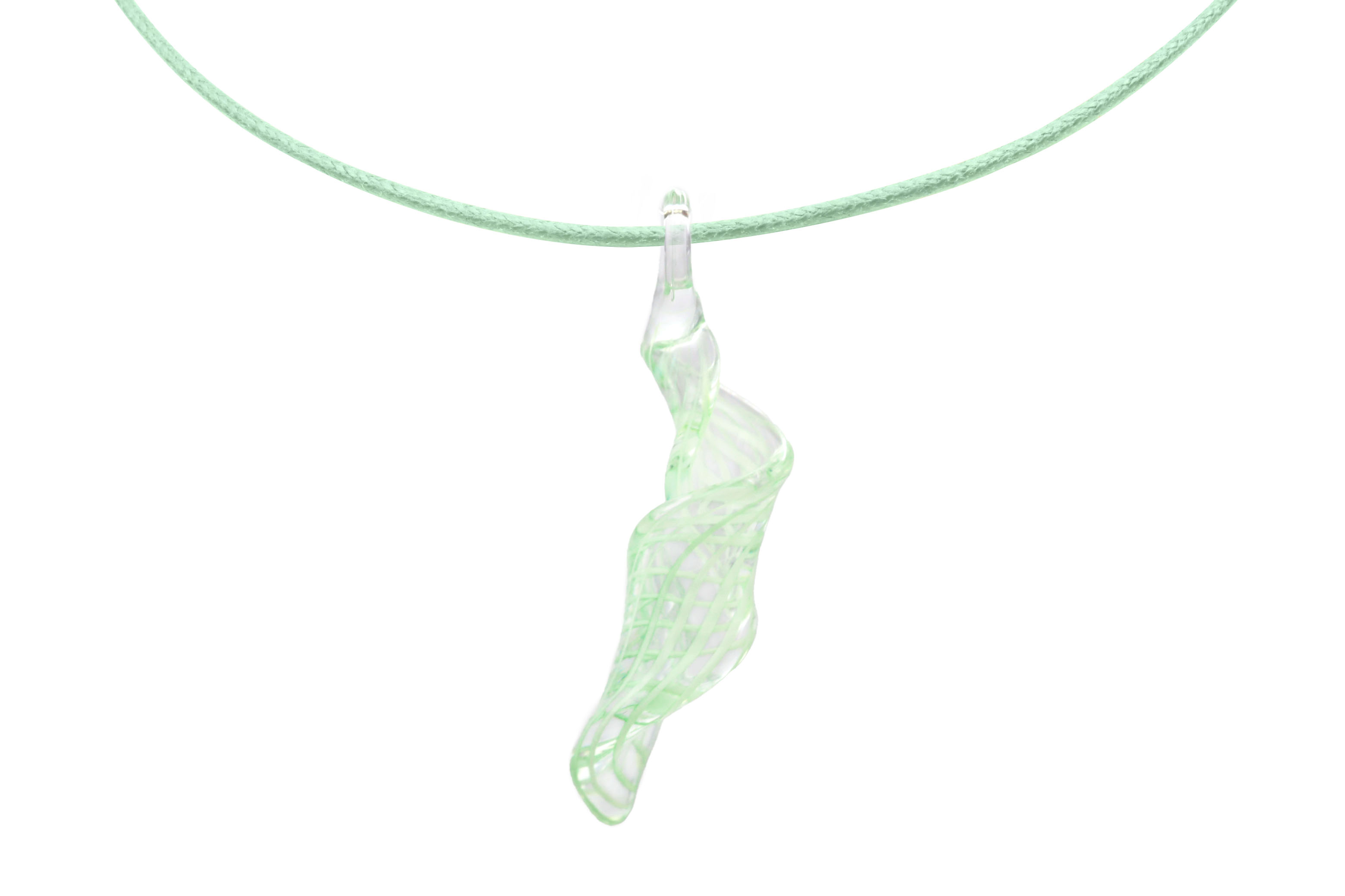 ムラーノグラス スパイラル型ペンダント