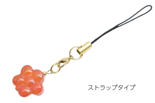 ベネチアンビーズ　フラワー型