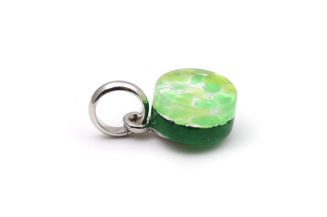 ムラーノグラスペンダント　サークル型ペンダントトップ11mm