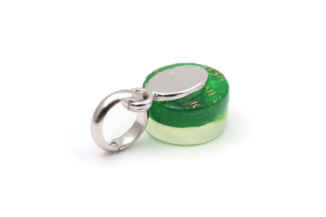 ムラーノグラスペンダント　サークル型ペンダントトップ11mm