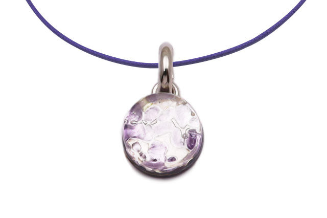 ムラーノグラスペンダント　サークル型ペンダントトップ11mm