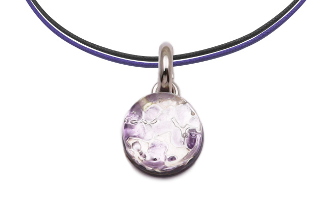 ムラーノグラスペンダント　サークル型ペンダントトップ11mm