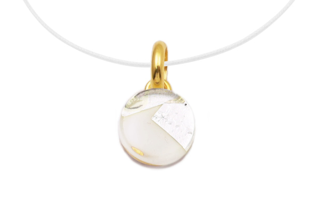 ムラーノグラスペンダント　サークル型ペンダントトップ11mm