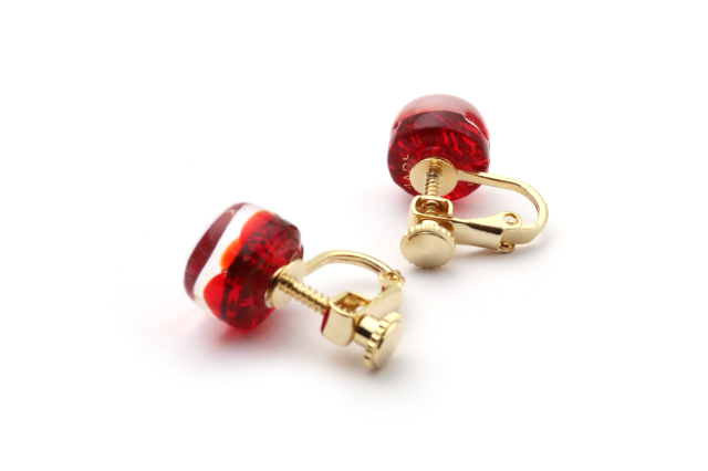 ピアストリーネ　イヤリング　サークル型