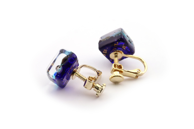 ムラーノグラス ピアス