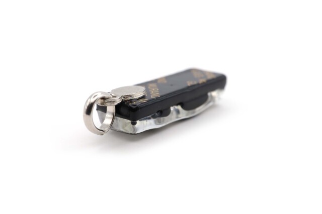 ムラーノグラスペンダント　スクエア型ペンダントトップ30mm×10mm