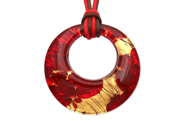 ドーナツ型ペンダントトップ40mm