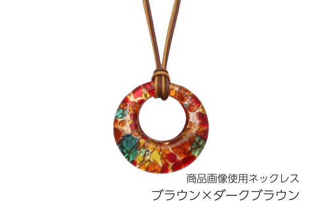 ドーナツ型ペンダントトップ40mm