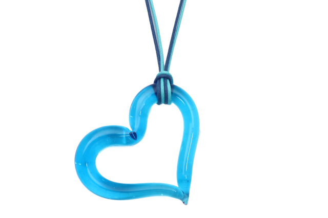 ランプワーク　オープンハート