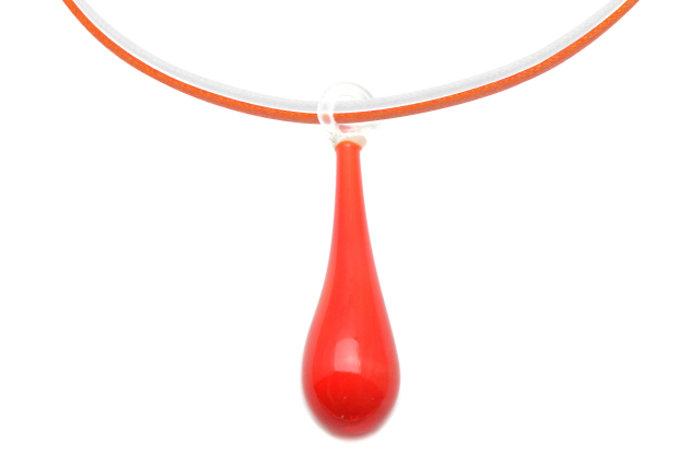 ランプワーク　ティアドロップ