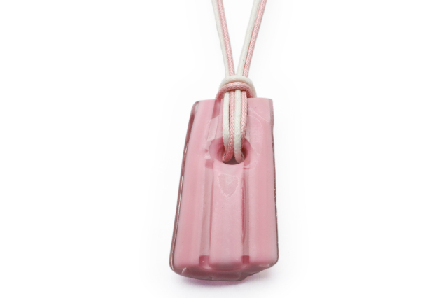 ムラーノグラスペンダント　ピンク