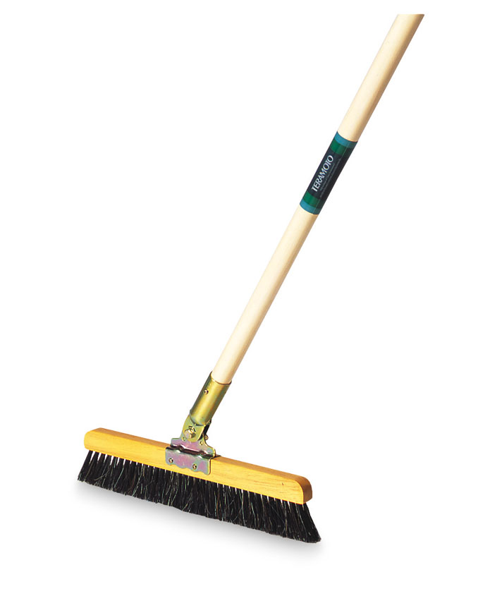 自在ホーキ（木柄） 30センチ