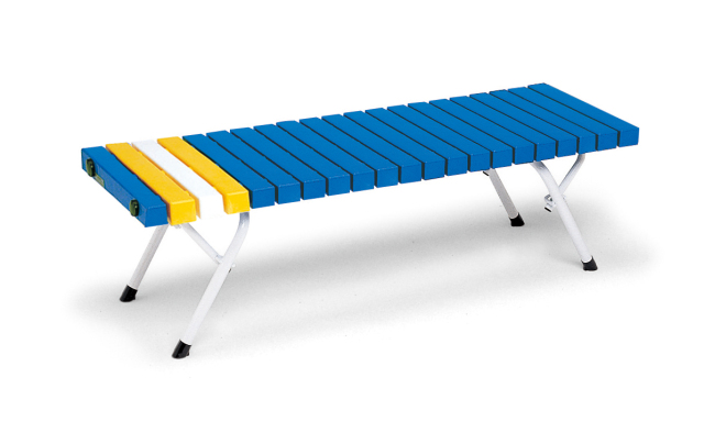折りたたみホームベンチ1250 青色