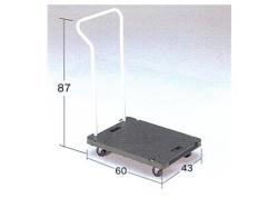 中日販売 ミニカート 43x60 7759 キャスターナイロン車