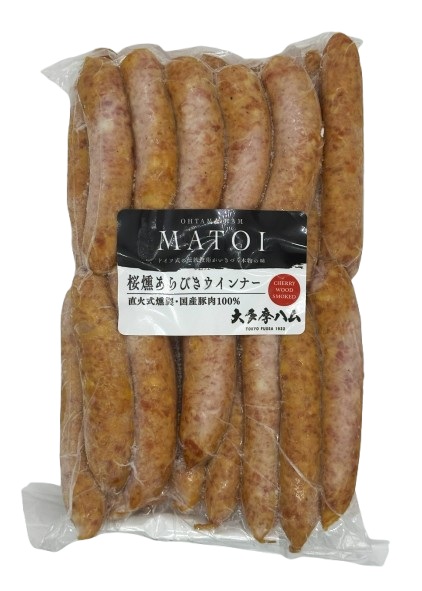 冷凍商品(業務用)　桜燻あらびきウインナー500ｇ