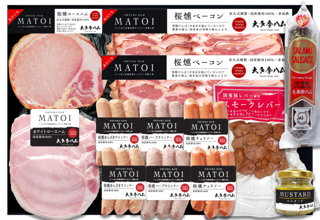 【満足度重視】MATOI 大多摩ハムバラエティ8種12品詰合せ MTQ100【送料込み】