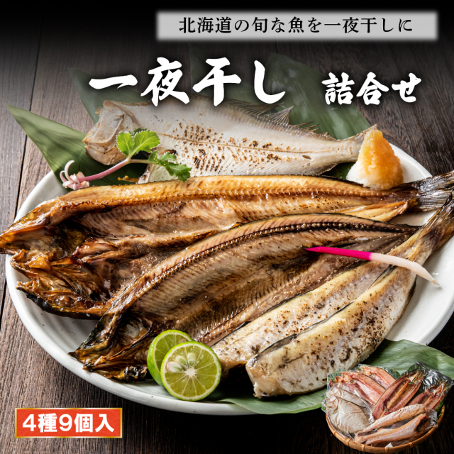 北海道産　一夜干し詰め合わせ