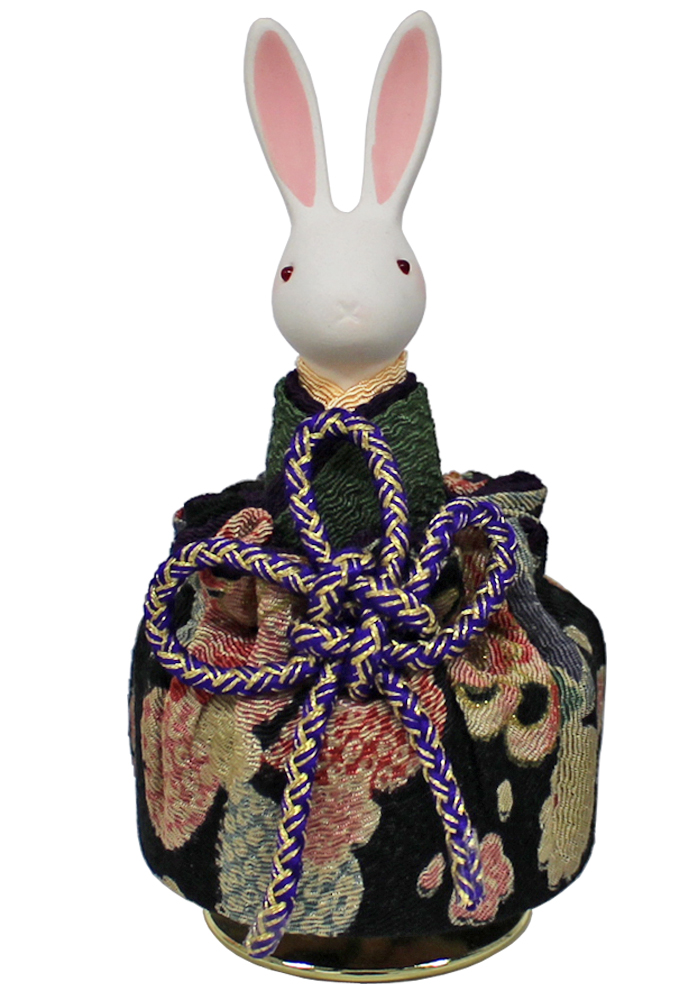 RNK00012 黒　吉祥 回転オルゴール