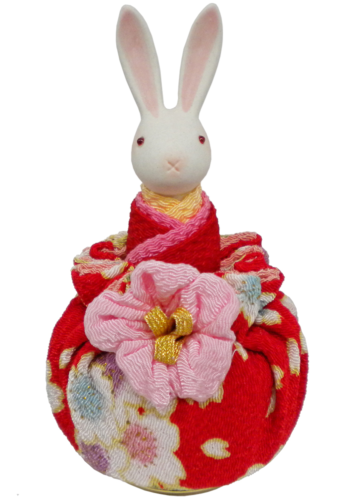 RNK00341　赤　桜凛香回転オルゴール