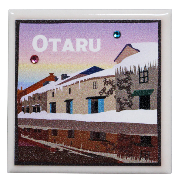 F-POT５５　黄昏　デコタイルマグネット