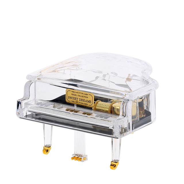 GOLD LABEL グランドピアノ型オルゴール円盤型10枚付き GOLD LABEL グランドピアノ型オルゴール円盤型10枚付き GOLD