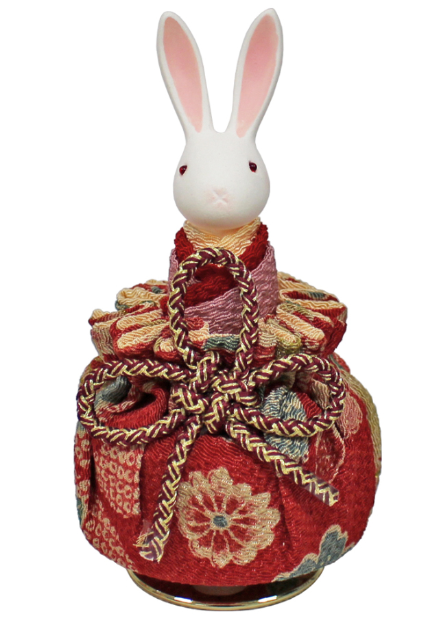 RNK00011 赤　吉祥 回転オルゴール