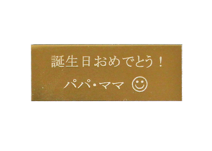 文字プレートSサイズ