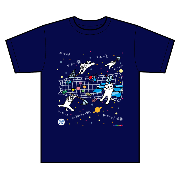 Tシャツ　KEK 宇宙インフレーション