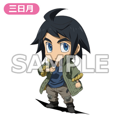 らじぷち 鉄華団放送局 アクリルキーホルダー 三日月 音mart