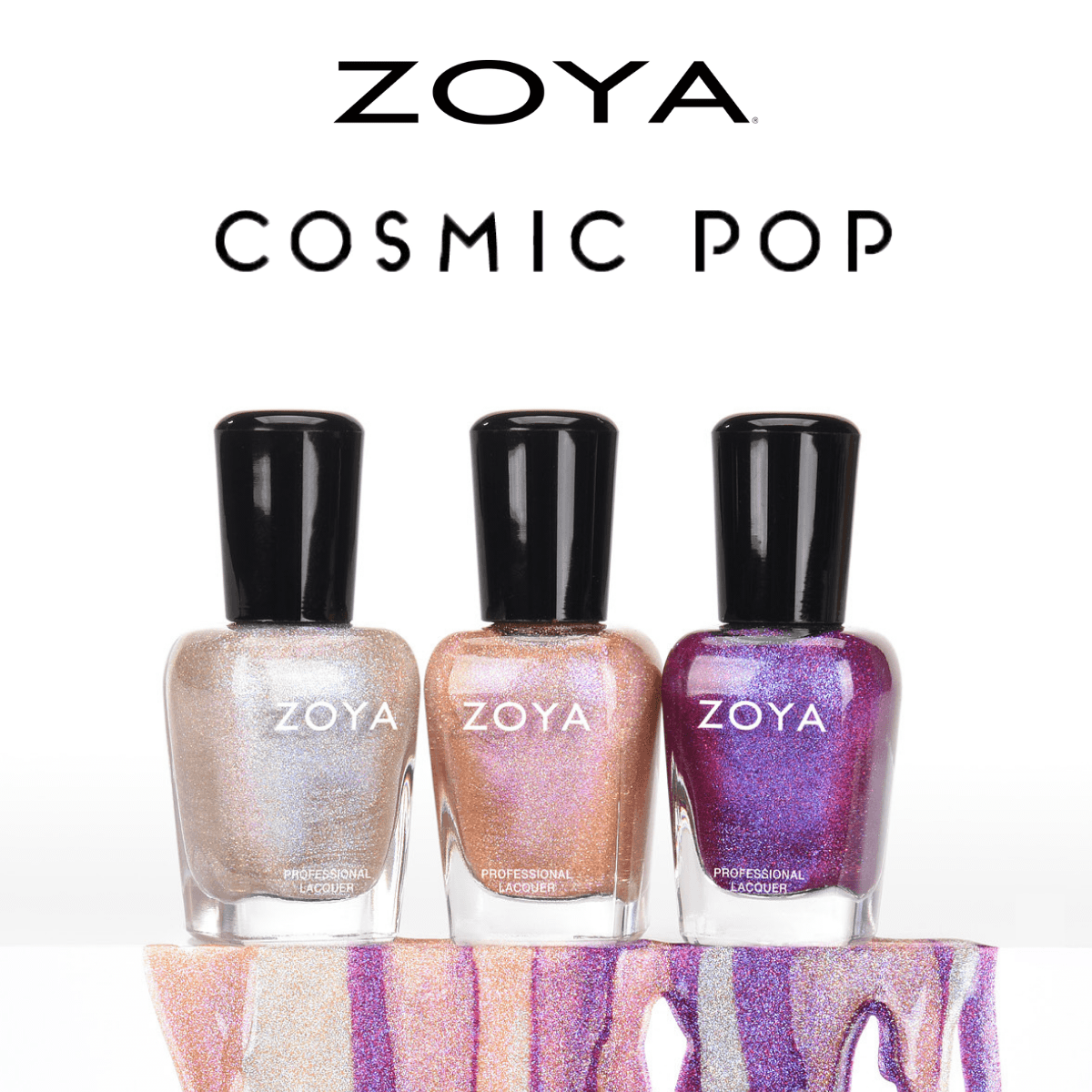 ZOYA ゾーヤ ゾヤ ネイルカラー COSMIC POP 15mL 自爪 の為に作られた ネイル 爪にやさしい 自然派 マニキュア zoya セルフネイル にもおすすめ 秋カラー 秋ネイル 限定 ラメ ペディキュア