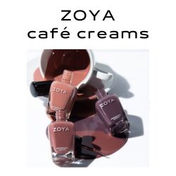 ZOYA ゾーヤ ゾヤ ネイルカラー cafe creams 15mL 自爪 の為に作られた ネイル 爪にやさしい 自然派 マニキュア zoya セルフネイル にもおすすめ 2022 秋