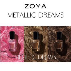 ZOYA ゾーヤ ゾヤ ネイルカラー METALLIC DREAMS 15mL 自爪 の為に作られた ネイル 爪にやさしい 自然派 マニキュア zoya セルフネイル にもおすすめ 2022 秋 グリッター ラメ