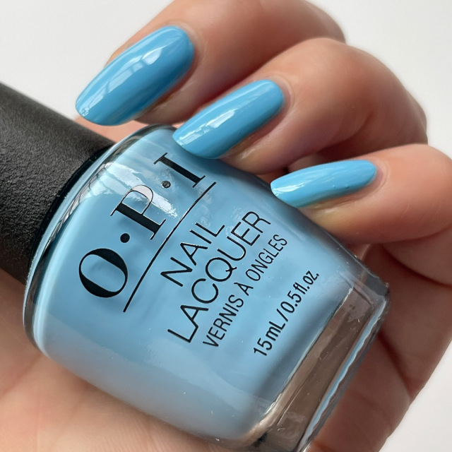 Opi オーピーアイ Nl N87 Maliblue Shore マリブルー ショア 15ml ブルー 水色 マット マニキュア ポリッシュ ネイル 夏ネイル 夏カラー ペディキュア