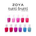 ZOYA ゾーヤ ゾヤ ネイルカラー tuttifrutti 15mL トゥッティフルッテ 2025 夏 自爪 の為に作られた ネイル 爪にやさしい 自然派 マニキュア zoya セルフネイル にもおすすめ グリッター ラメ 夏ネイル 夏カラー