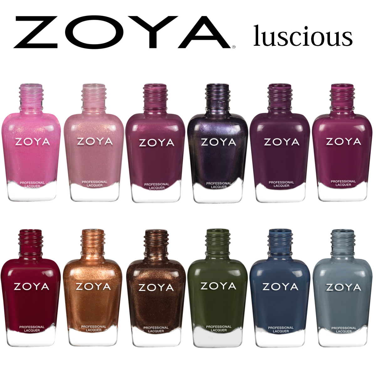 ZOYA ゾーヤ ゾヤ ネイルカラー luscious ラシャス 15mL 自爪 の為に作られた ネイル 爪にやさしい 自然派 マニキュア zoya セルフネイル にもおすすめ 秋カラー 秋ネイル