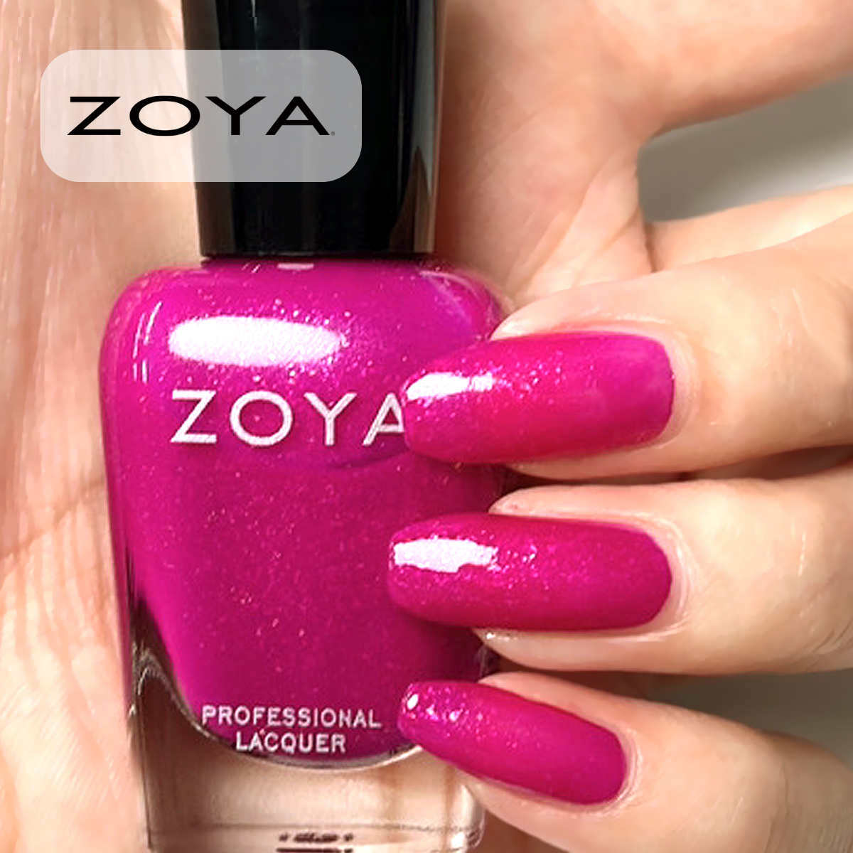 ZOYA ゾーヤ ゾヤ ネイルカラー ZP1214 INEZ グリッター 15mL パープル 自爪の為に作られた ネイル 爪にやさしい 自然派 マニキュア ポリッシュ zoya セルフネイル おすすめ 冬カラー 冬ネイル