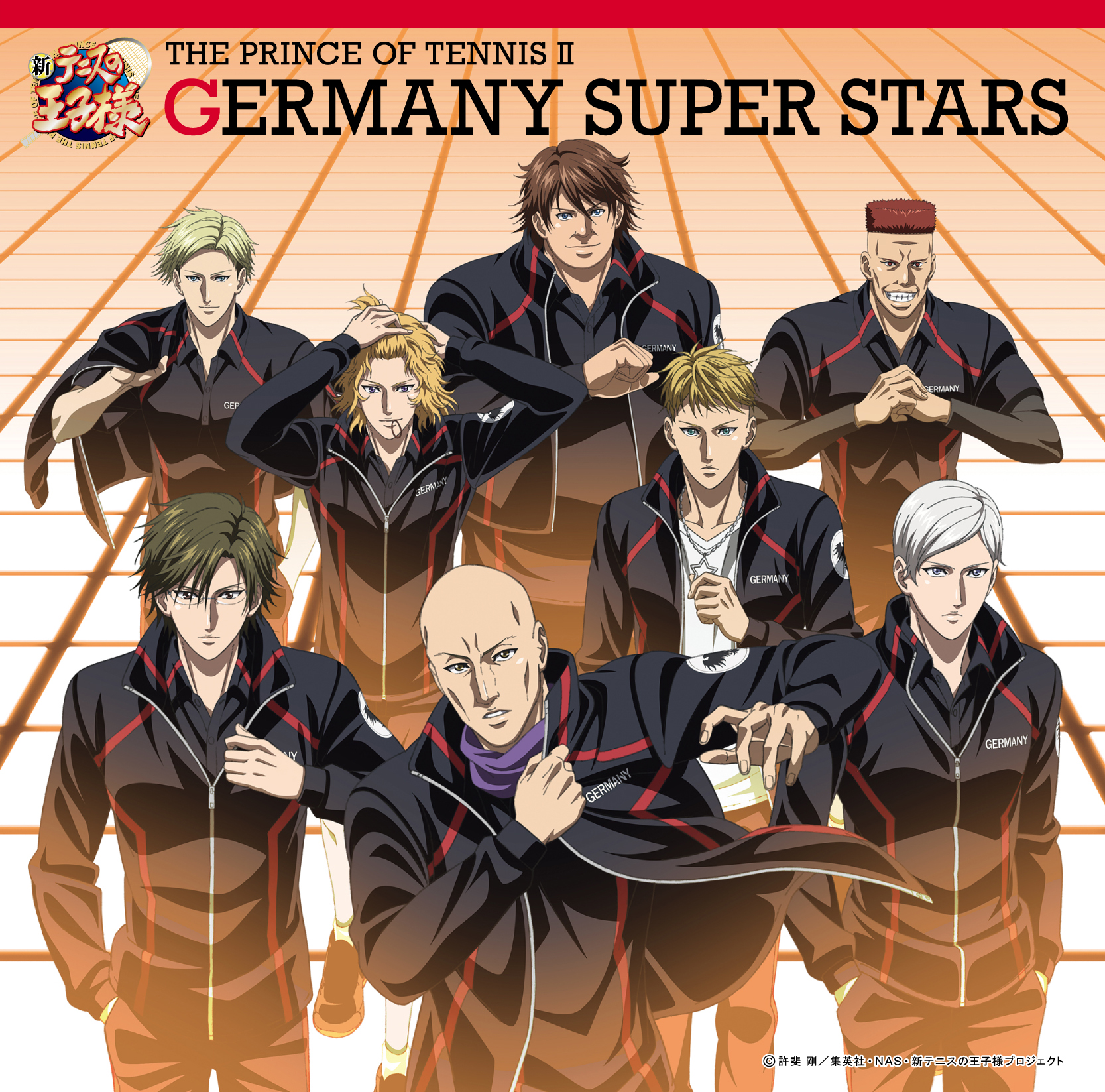 テニスの王子様英語版 Various Artists『THE PRINCE OF TENNIS II GERMANY SUPER STARS』