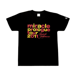 幸村精市 miracle prologue tour 2011 Ｔシャツ ブラック(Mサイズ)
