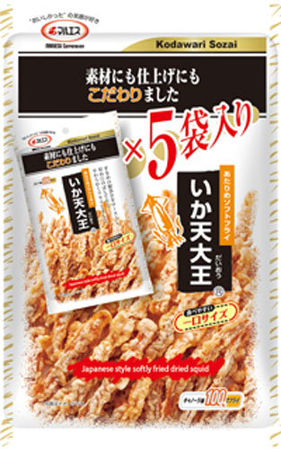 いか天大王 5袋入ビッグパック(内容量:120g(24g×5袋))