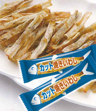 【通販限定大容量パック】カット焼きいわし(内容量:500g(個包装込み))