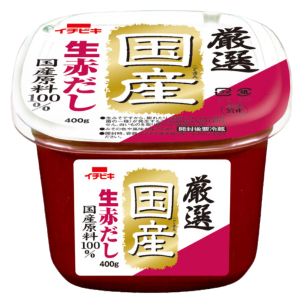 厳選国産生赤だし （カップ入り・400g）