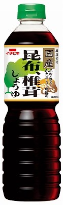 昆布・椎茸しょうゆ　(750ml)