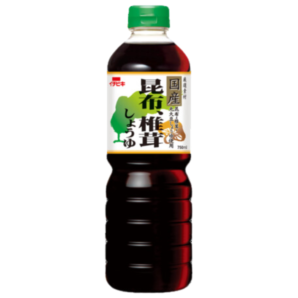 昆布・椎茸しょうゆ　750ml