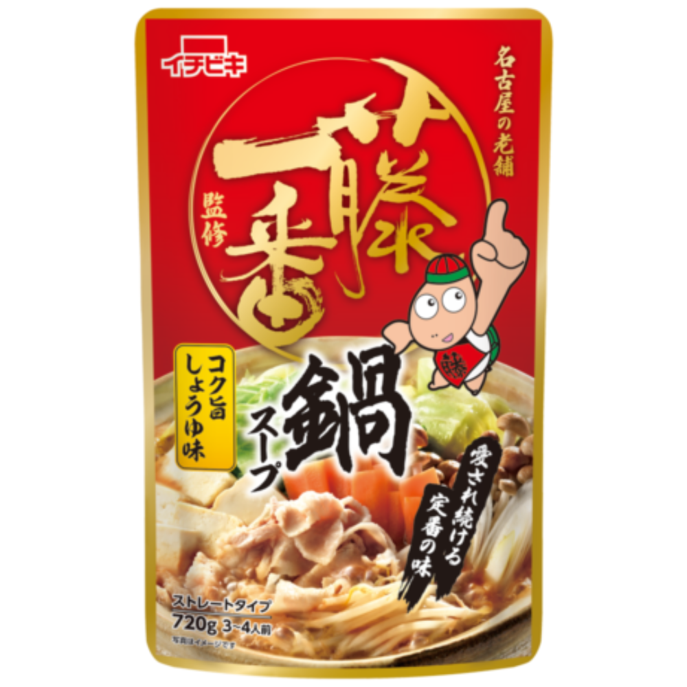 ストレート藤一番監修鍋スープ コク旨しょうゆ味 720g