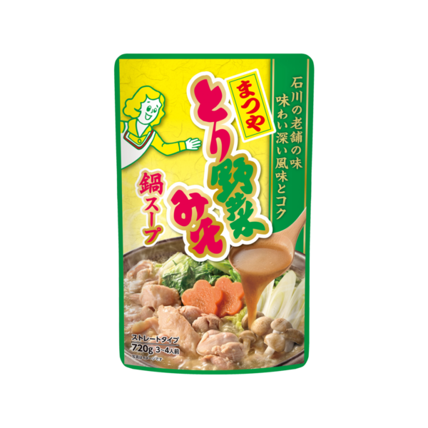 ストレートまつやとり野菜みそ鍋スープ　720ｇ