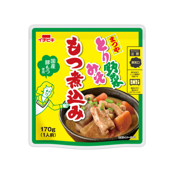 とり野菜みそもつ煮込み 170g