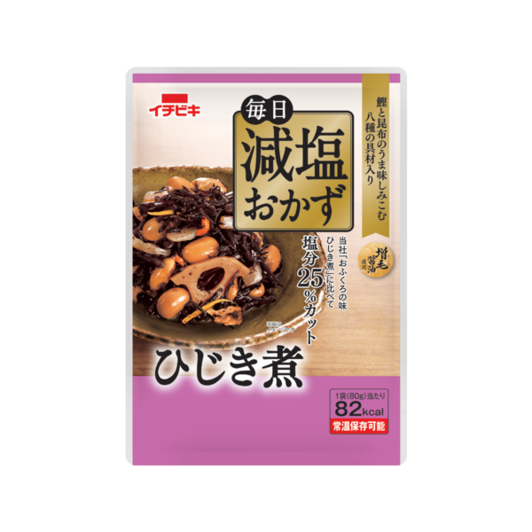 毎日減塩おかず　ひじき煮　80g