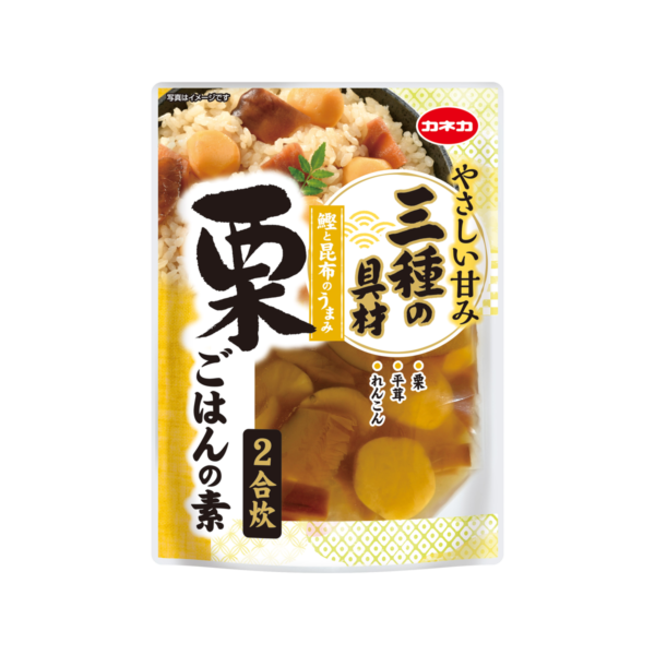 三種の具材 栗ごはんの素(２合用)180g