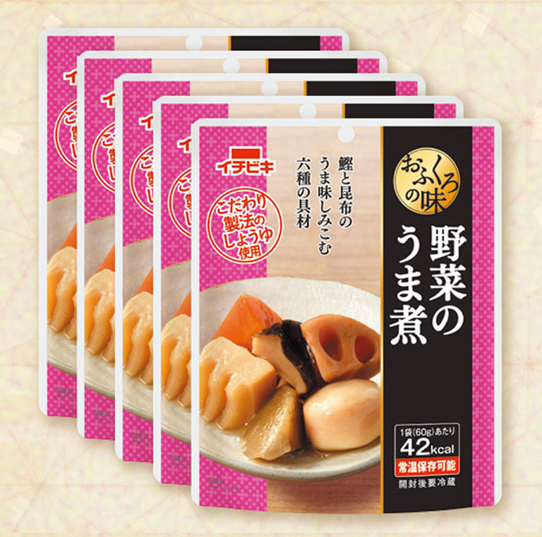 おふくろ野菜のうま煮６０ｇ ５個セット